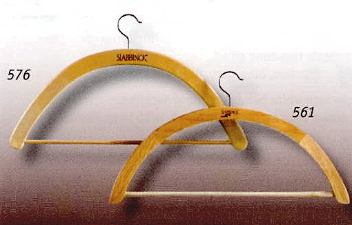 Wood-tone Resin Vestment Hangers #576 RU576