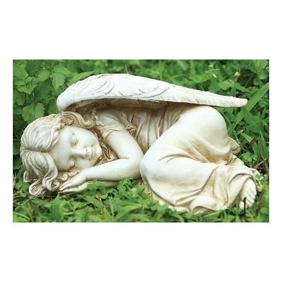 Joseph's Studio 5.25"H Sleeping Angel Garden Statue - 40070