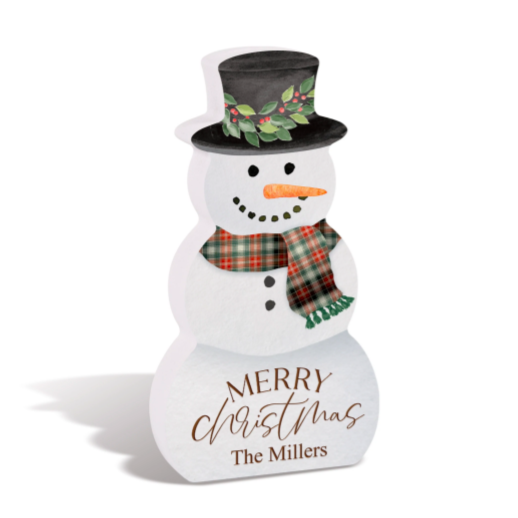 Snowman Sign (Personalized)