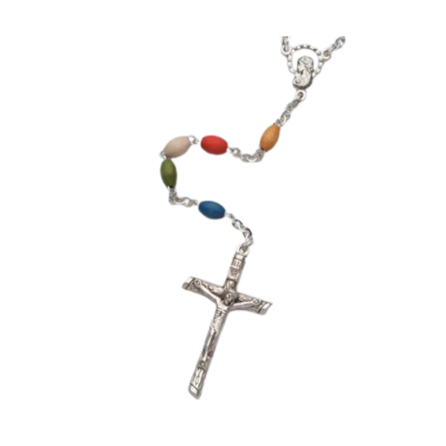 Rosary for the Missions Specialty Rosary World Mission Wood Rosary and World Mission Rosary Insert 64-416/C1
