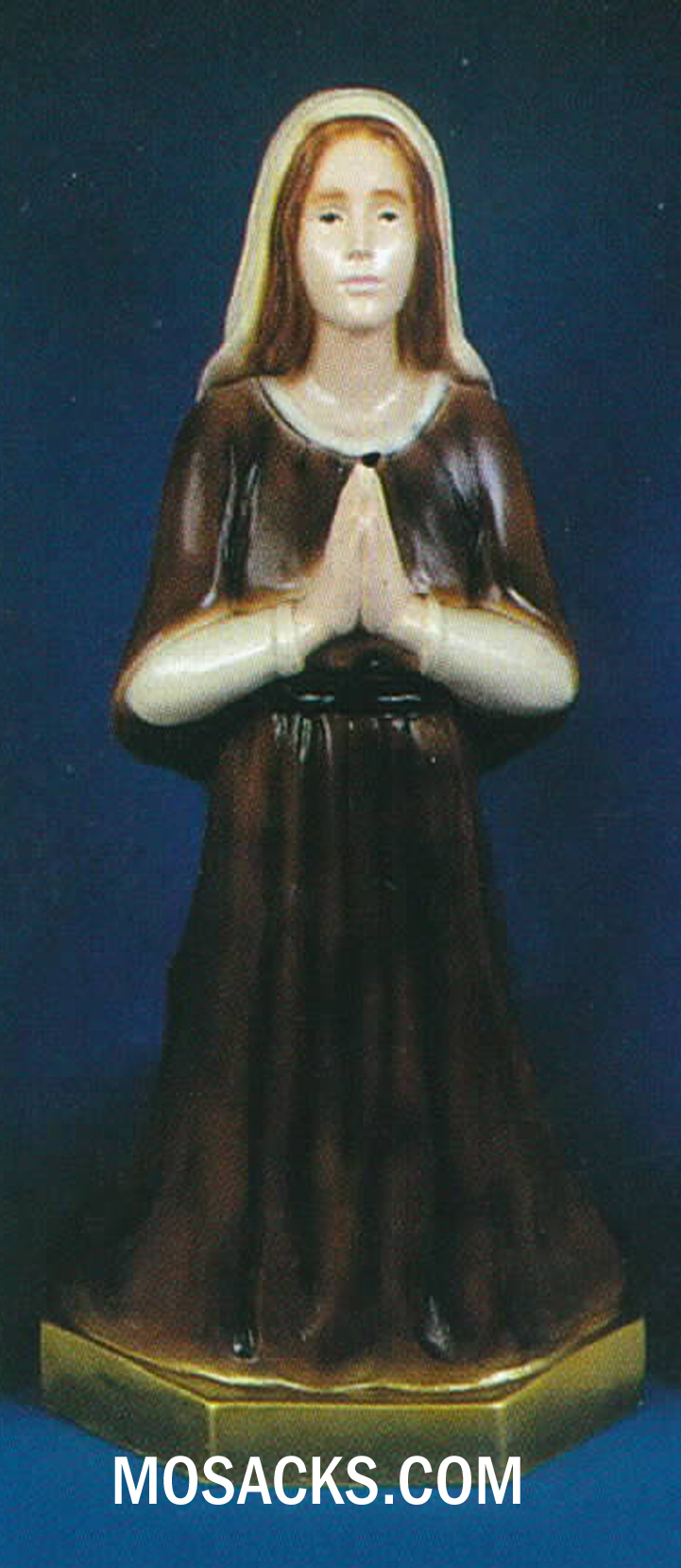 St Bernadette 16 Inch-SA2452C Outdoor Religious Statue