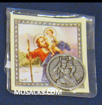St. Christopher Pocket Coin 12-968-620