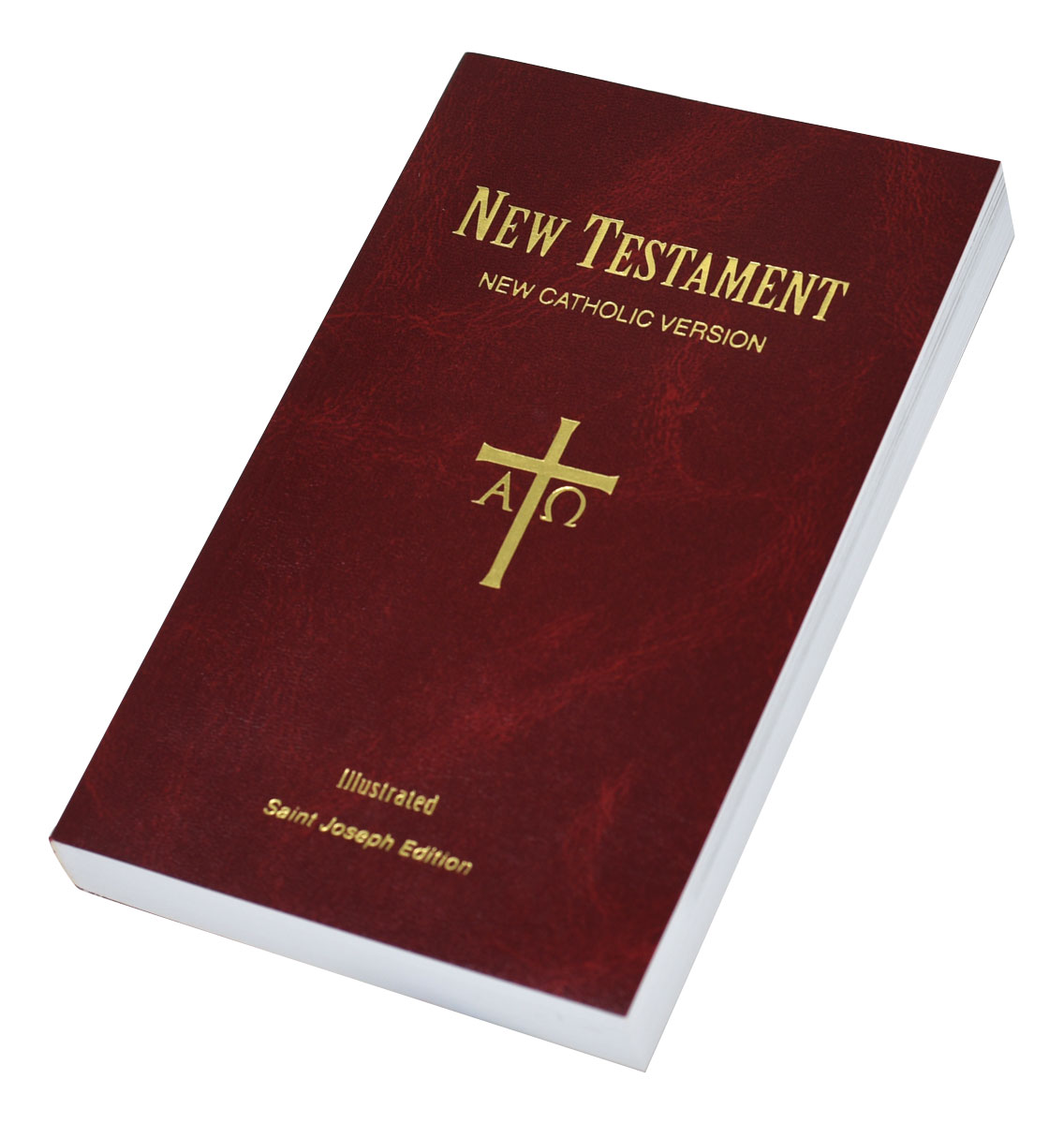 St. Joseph New Catholic Version New Testament Pocket Edition Burgundy Flexible 630/05