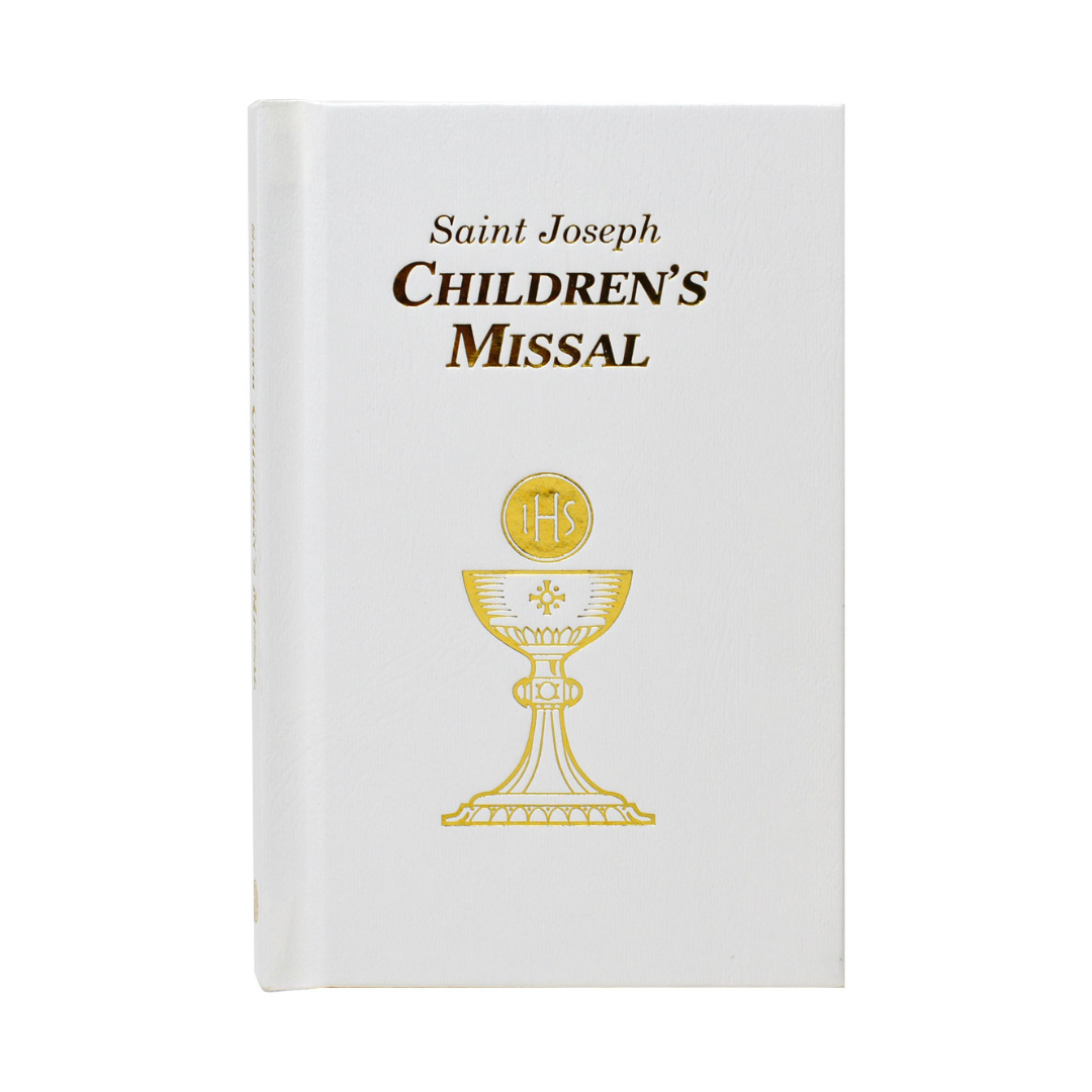 St. Joseph Children's Missal 806/67W   White Cover from Catholic Book Publishing 60-9780899428055