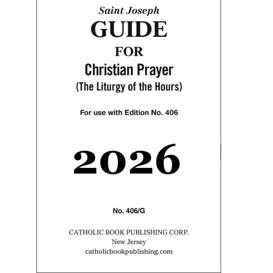 Liturgy Of The Hours Guide Large Print 2026