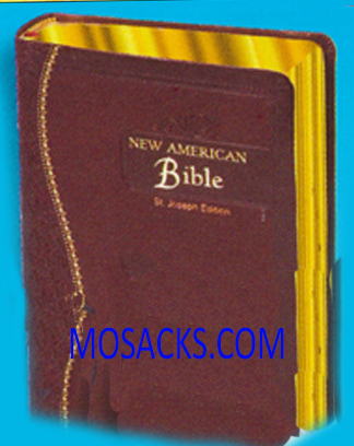 St. Joseph New American Bible Gift Edition Medium Size Burgundy Dura-Lux NABRE 9780896426419  609/19BG