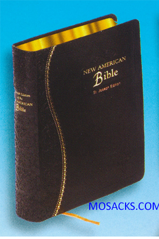  St. Joseph New American Bible Gift Edition Medium Size Black Dura-Lux NABRE 9780899426396  609/19B