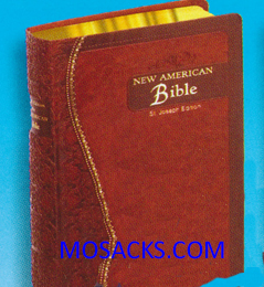 St. Joseph New American Bible Gift Edition Medium Size Brown Dura-Lux NABRE 9780899426433 609/19BN