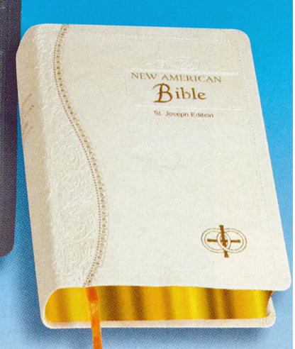 St. Joseph NABRE Medium Size Dura-Lux White Bride's Bible 9780899426006 609/51W