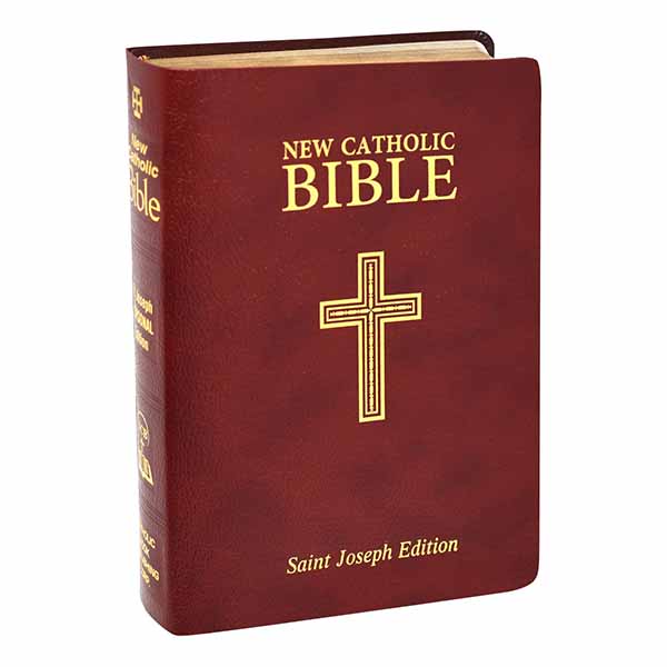 St. Joseph New Catholic Bible (Burgundy)