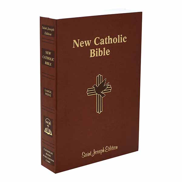 St. Joseph New Catholic Bible (Brown Large Type)