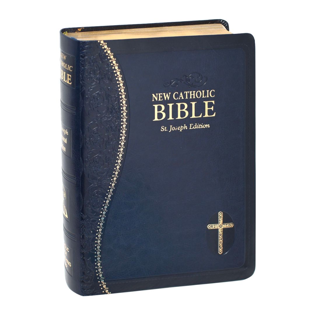 St. Joseph New American Bible Gift Edition Medium Size Blue Dura-Lux NABRE 9780899426426 609/19BLU