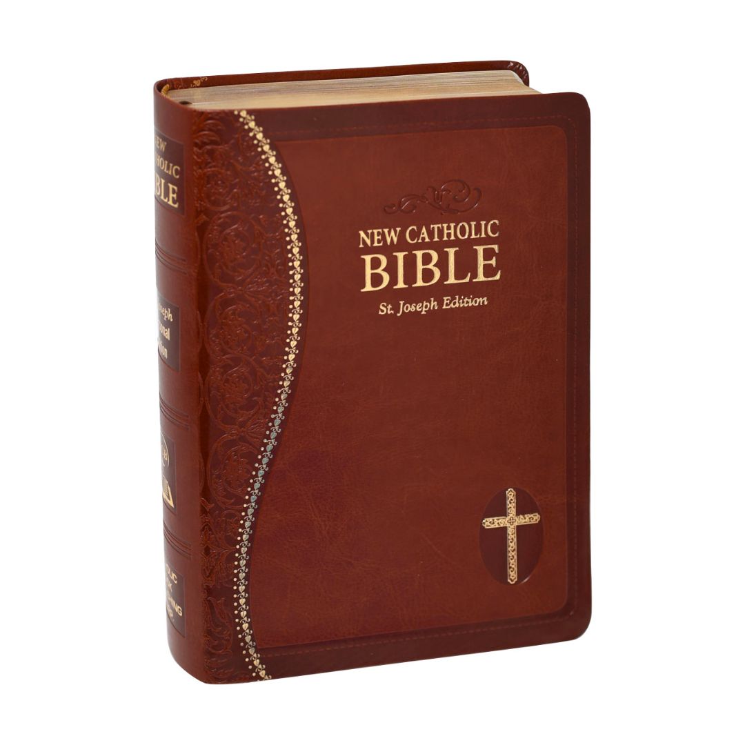 St. Joseph New American Bible Gift Edition Medium Size Brown Dura-Lux NABRE 9780899426433 609/19BN