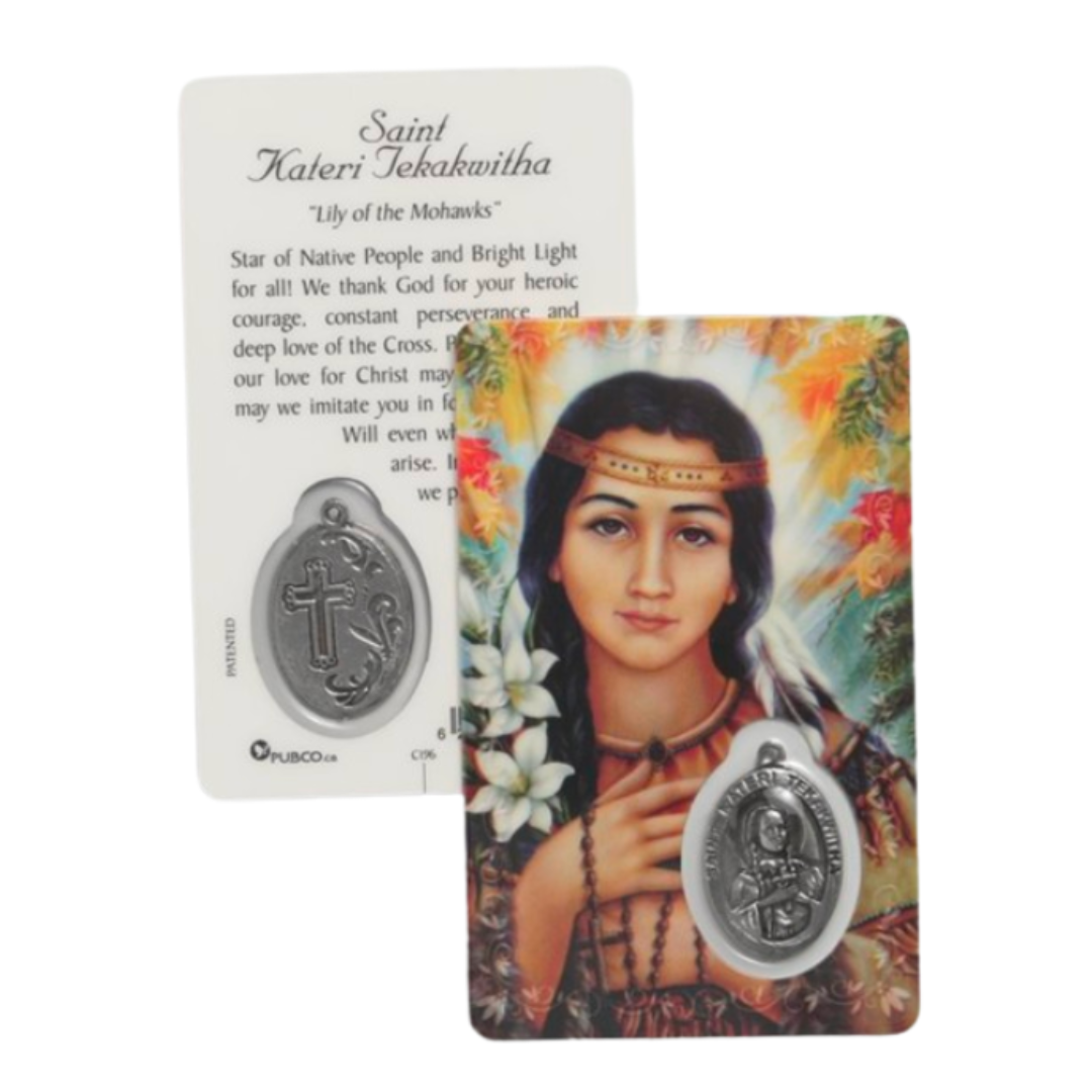 St. Kateri Tekakwitha Holy Card - 568