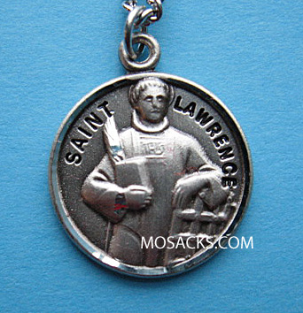 St. Lawrence Sterling Medal w/20" S Chain