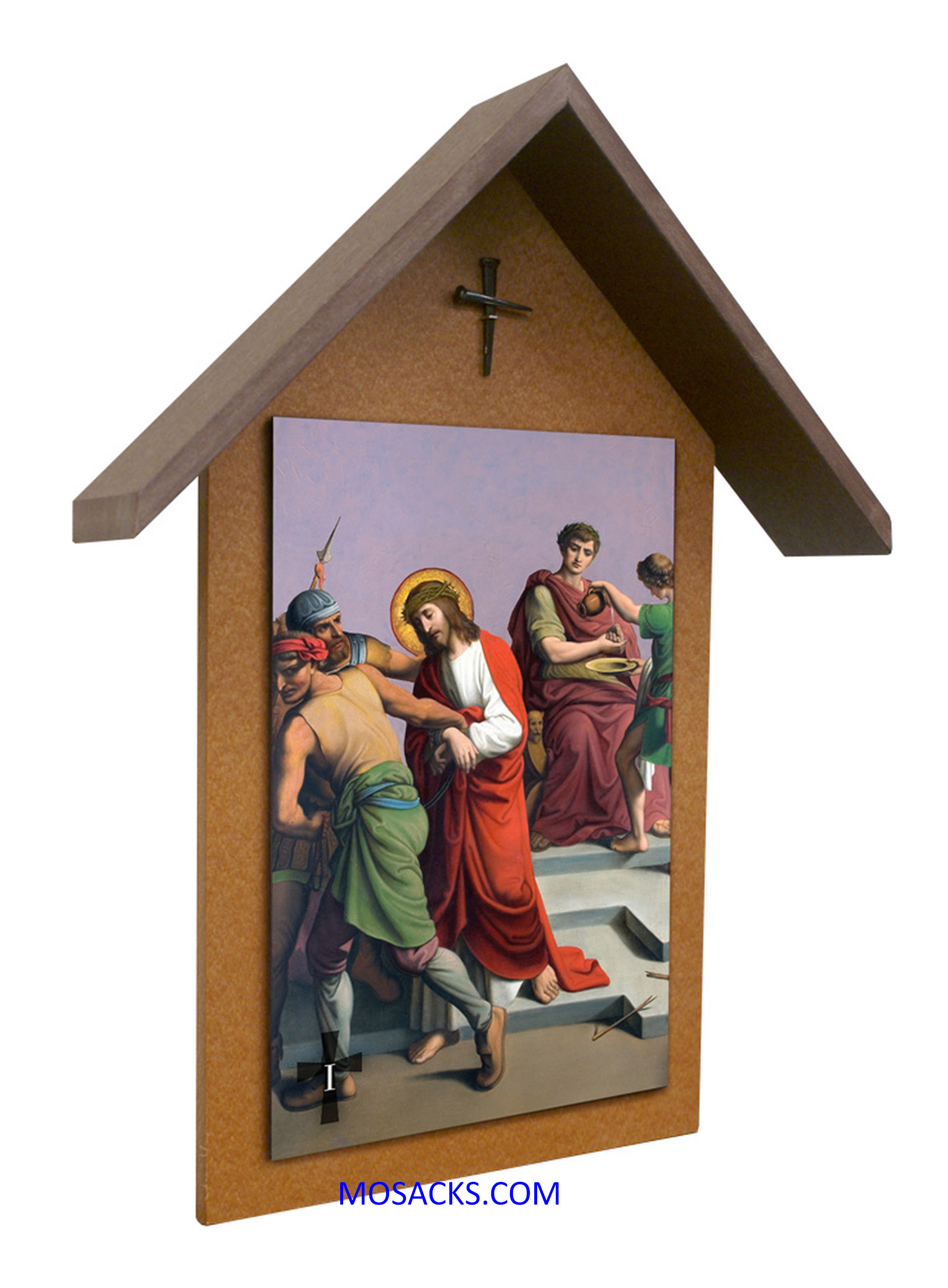 St Peter Stations Of The Cross Poly Wood Outdoor Simple Shrine Set of 14 Stations FREE SHIPPING 