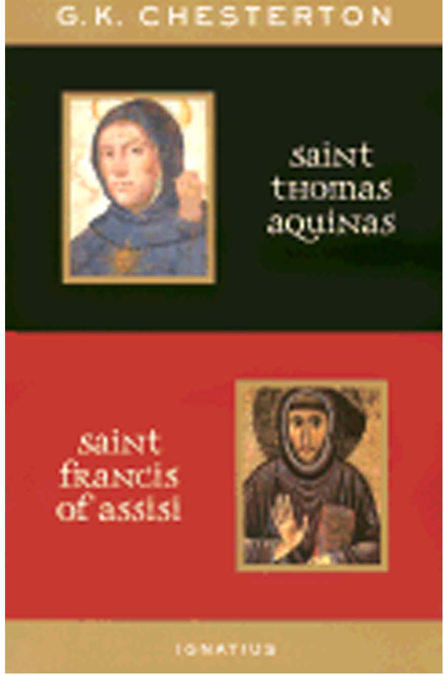 Saint Thomas Aquinas-Saint Francis of Assisi by G.K. Chesterton 108-9780898709452