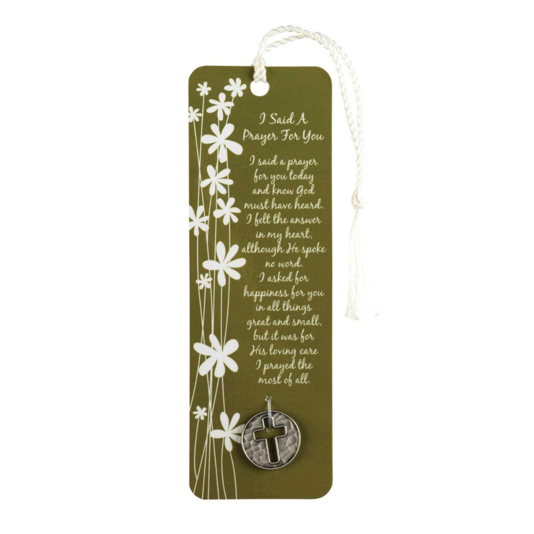 Tassel Coin Bookmark - "I Said A Prayer"