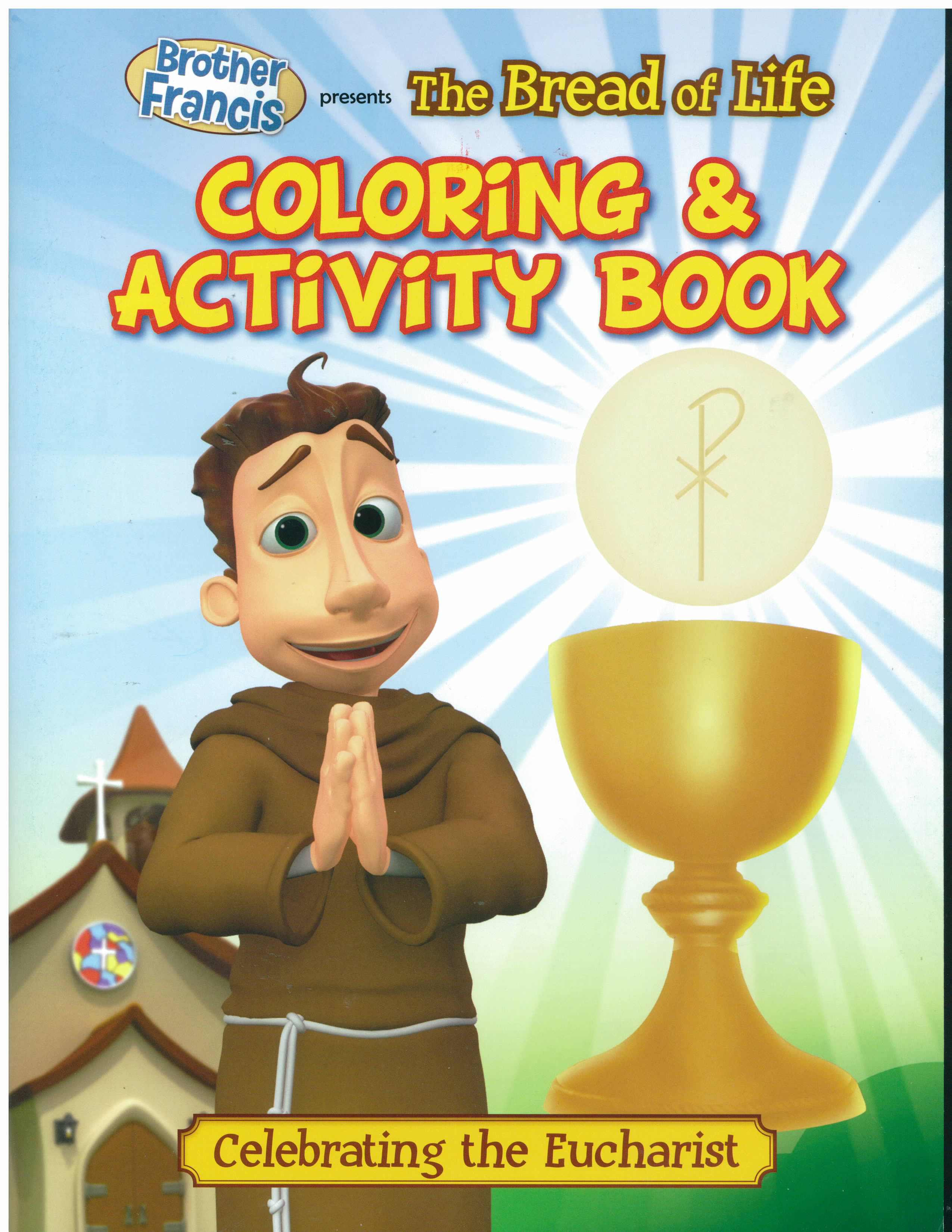 The Bread of Life Coloring Book-BF02-CB about celebrating the Eucharist