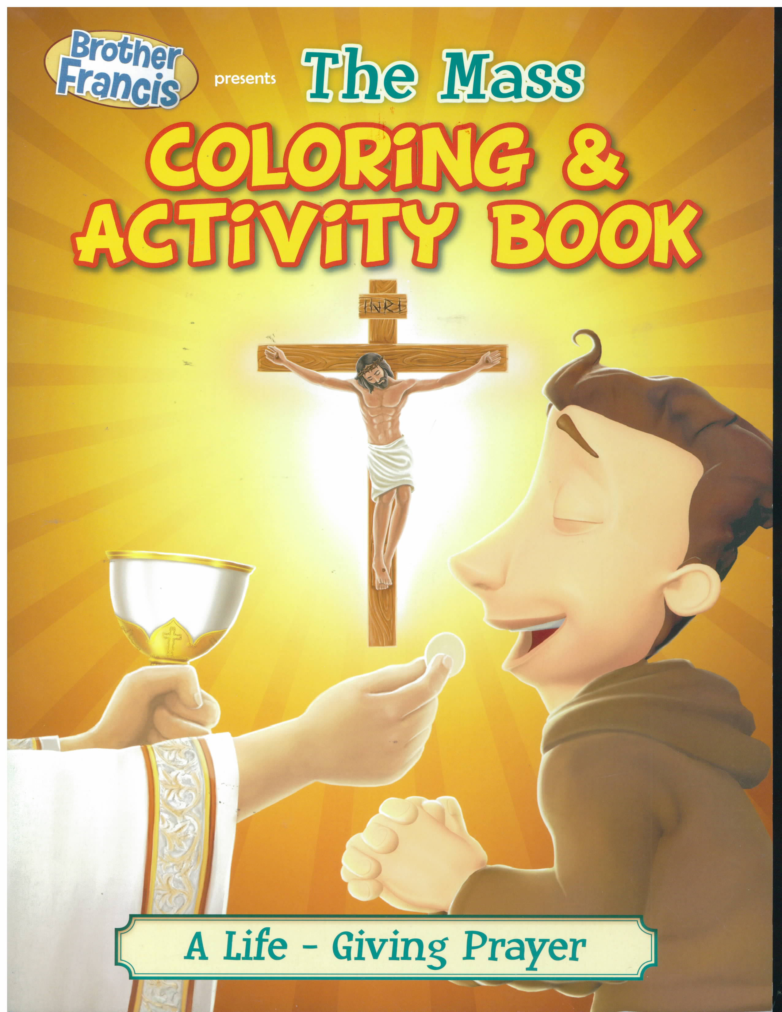 The Mass Coloring Book And Activity Book BF06 CB