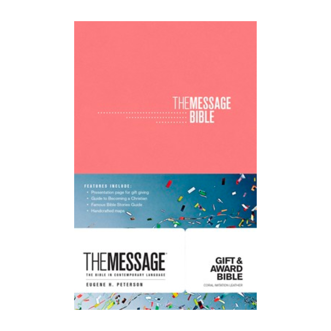 The Message Bible: Gift Edition (Coral/Softcolor)