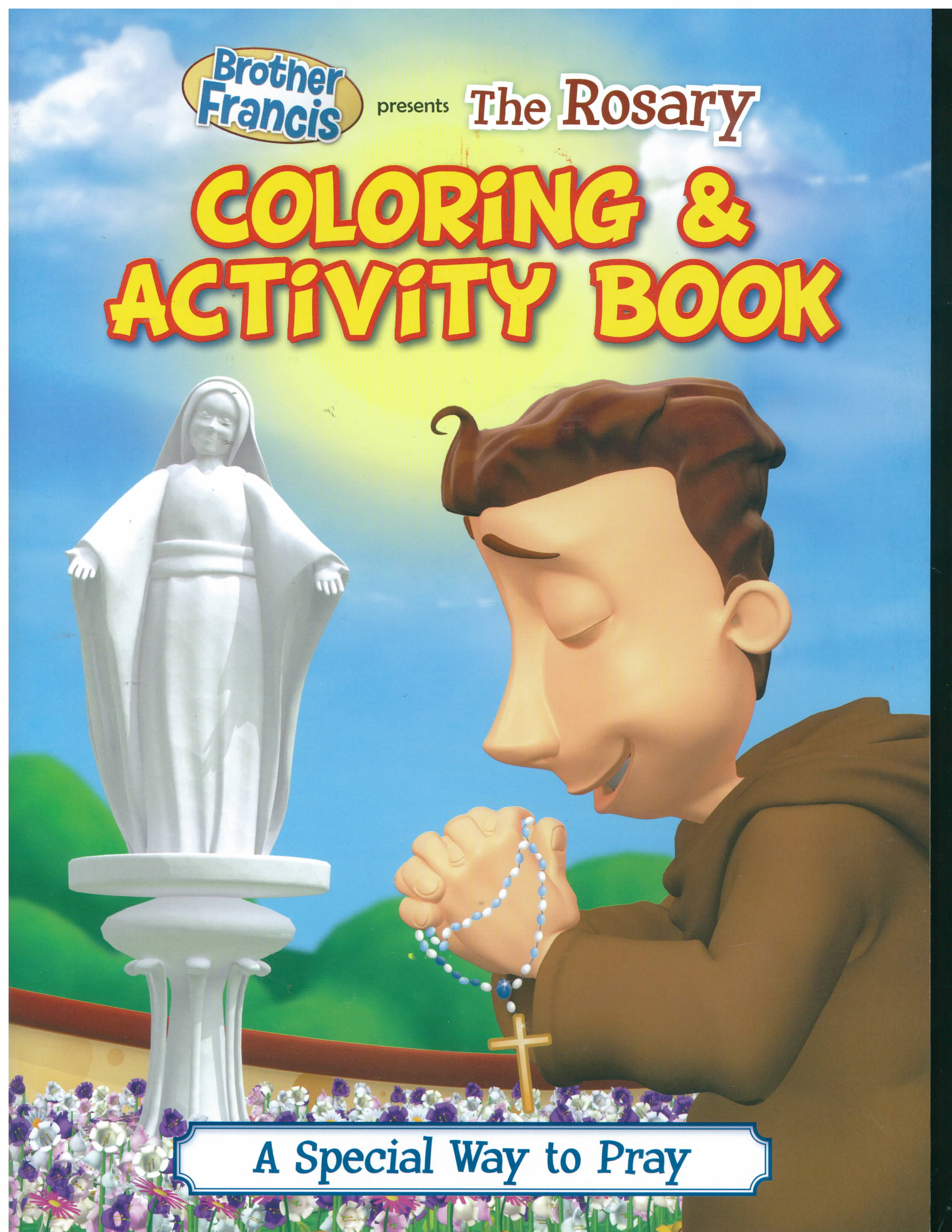 The Rosary Coloring and Activity Book -BF03-CB 