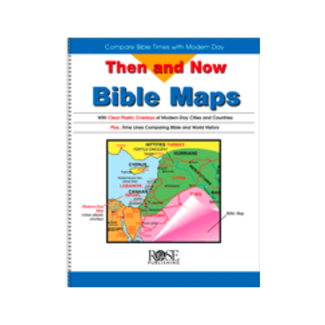 Then and Now Bible Maps from Rose Publishing 108-9780965508209