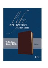 Tyndale Life Application Study Bible-KJV Burgundy 9780842320955