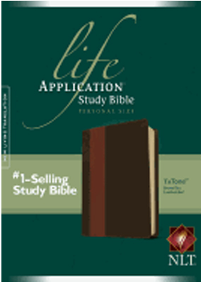 Tyndale Life Application Study Bible NLT Personal Size Tutone 9781414375694 
