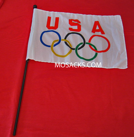 11" x 17" USA Olympic Stick Flag