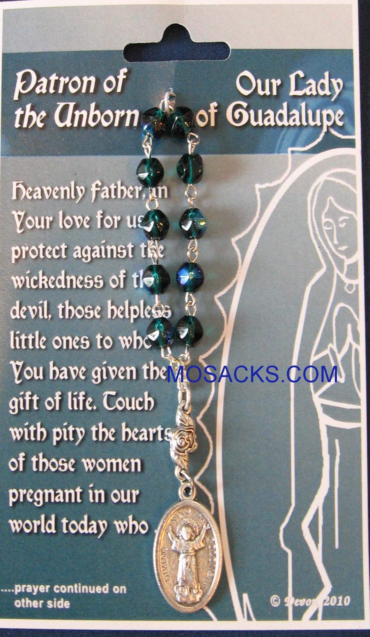Unborn, Our Lady of Guadalupe One Decade Rosary, 08022GUA