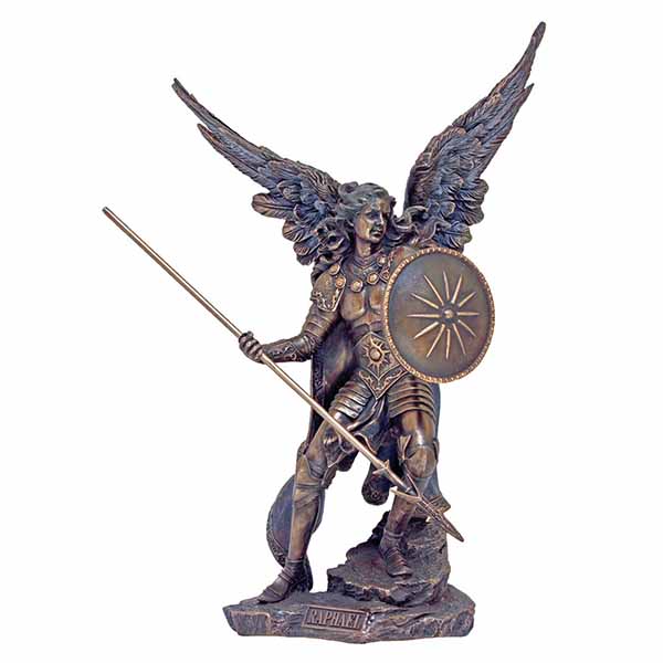 Archangel Raphael Veronese Bronze Statue 9" SR-76306