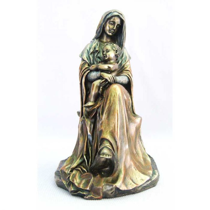 Madonna & Child Veronese Bronze, 6", SR-74728