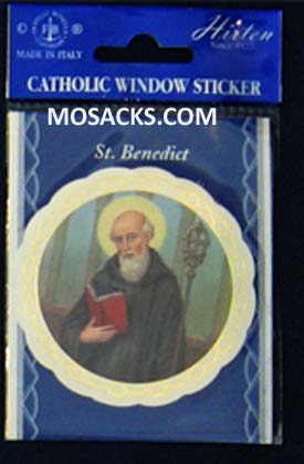 Window Sticker St. Benedict 12-393-645