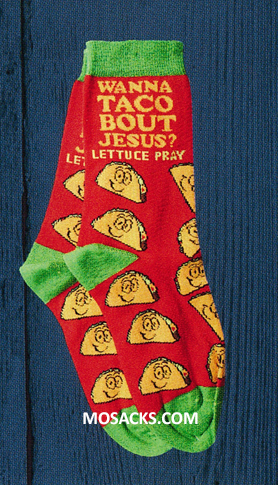 Wanna Taco Bout Jesus Socks-SOX3519