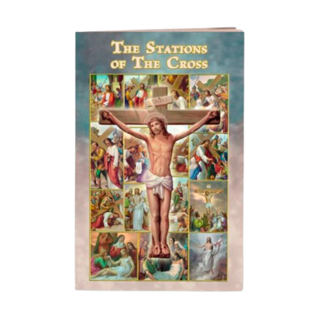 The Way Of The Cross Booklet by St. Alphonse Liguori 12-SC-01 with famous Vincentini Stations of the Cross