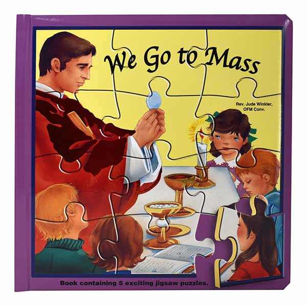 We Go To Mass (Puzzle Book) - 9780899427164