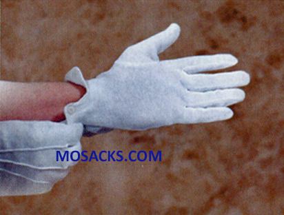 White Gloves Large 422-081407003054
