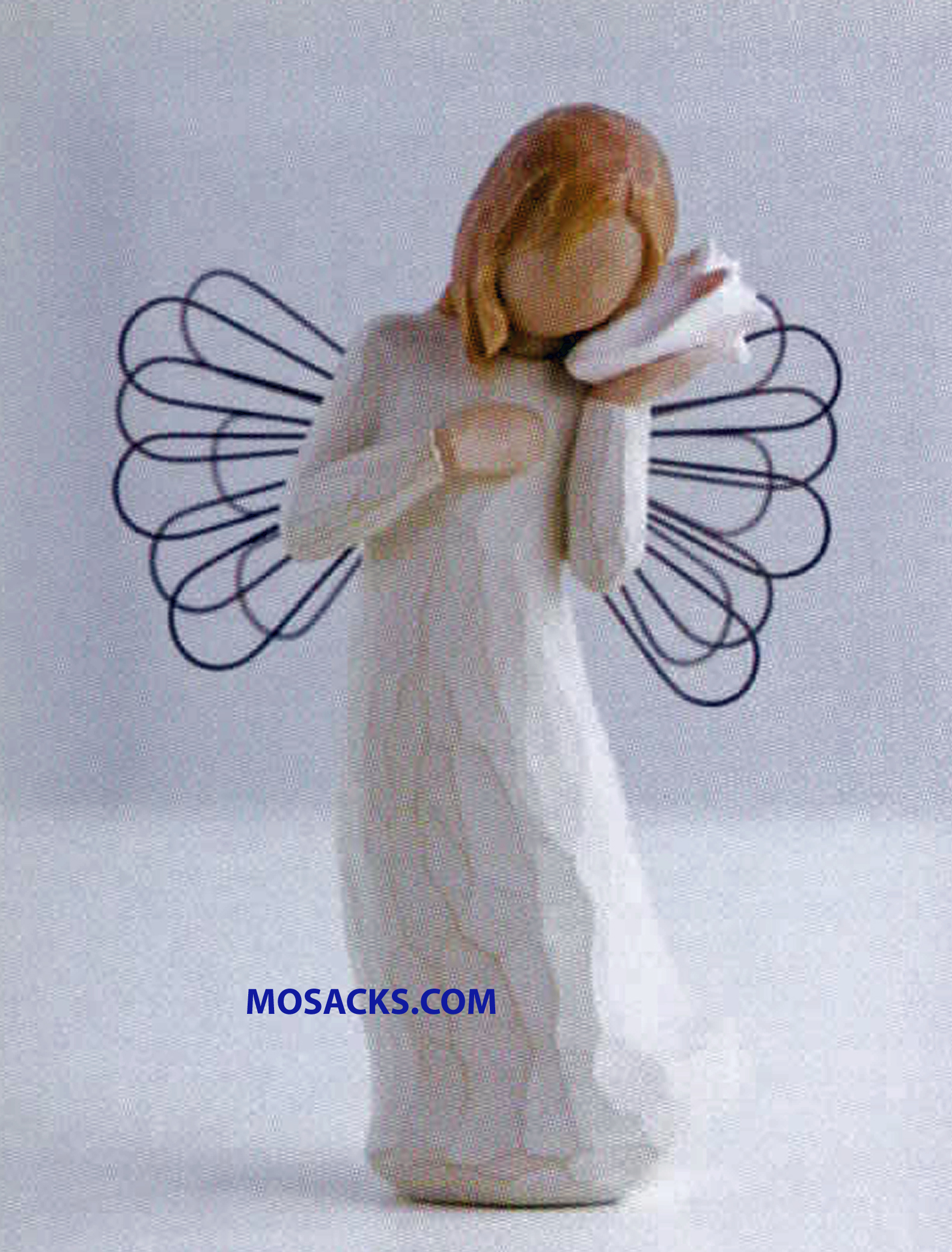 Willow Tree Angel - Thinking of You Keeping you close in my thoughts 5.5" H 26131 Willow Tree Angel with Sea Shell