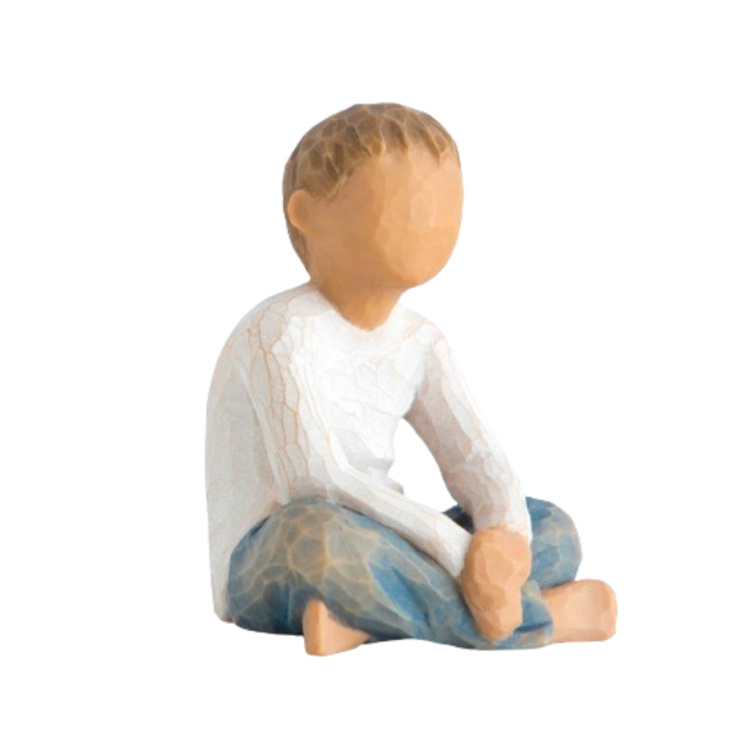 Willow Tree Figurine Imaginative Child, nurtured by your loving care 2.5" H 26226