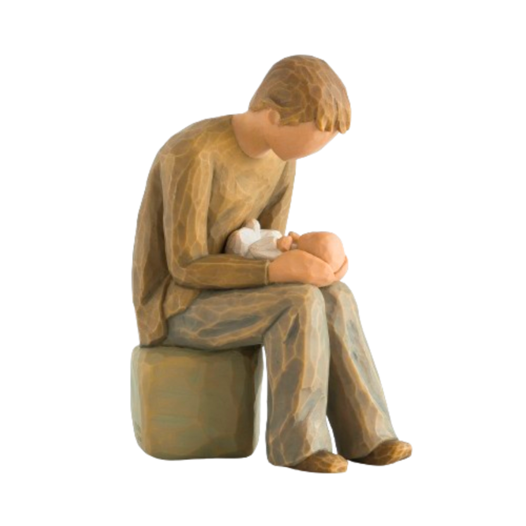 Willow Tree Figurine, New Dad, 6"H 26129