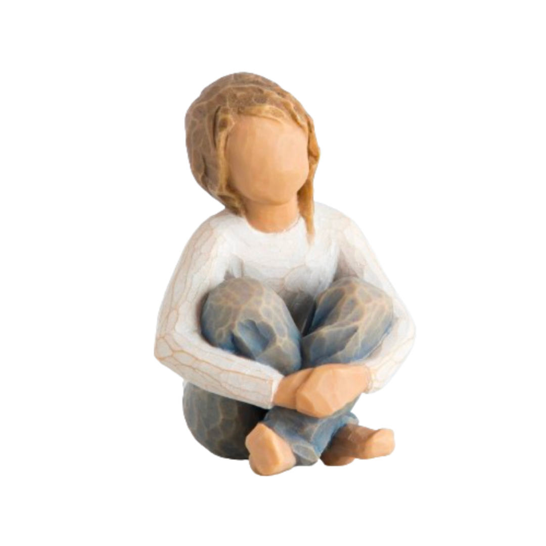 Willow Tree Figurine Spirited Child nurtured by your loving care 3" H 26224