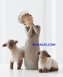 Willow Tree® Nativity Little Shepherdess set of three 26442 Temporarily Out of Stock 