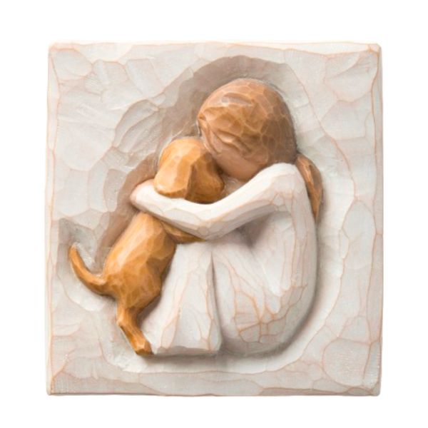 Willow Tree® Plaque: True, "Truly a friend"