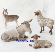 Willow Tree® Sheltering Animals for Holy Family 27160