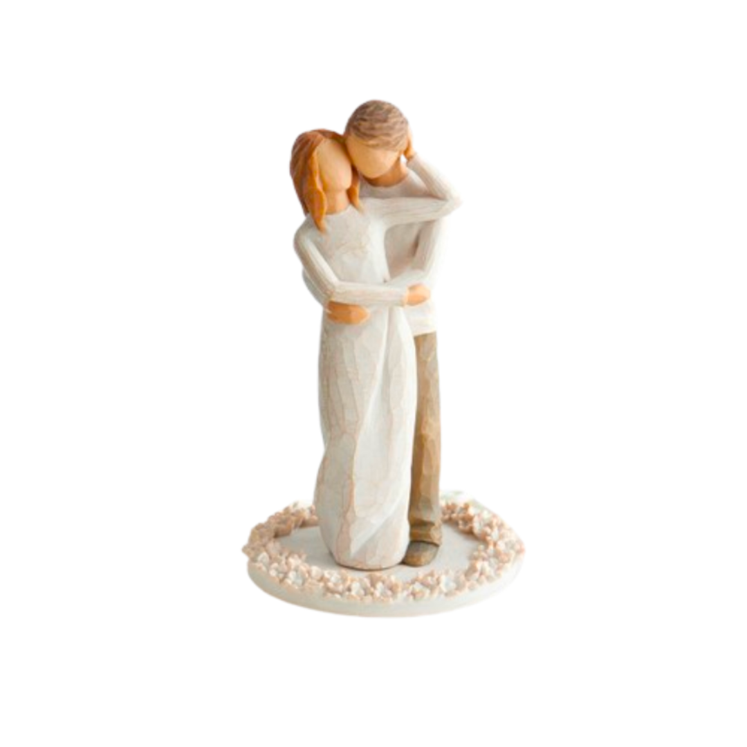 Willow Tree Figurine Together Cake Topper True partners in love and life 6"H  27162