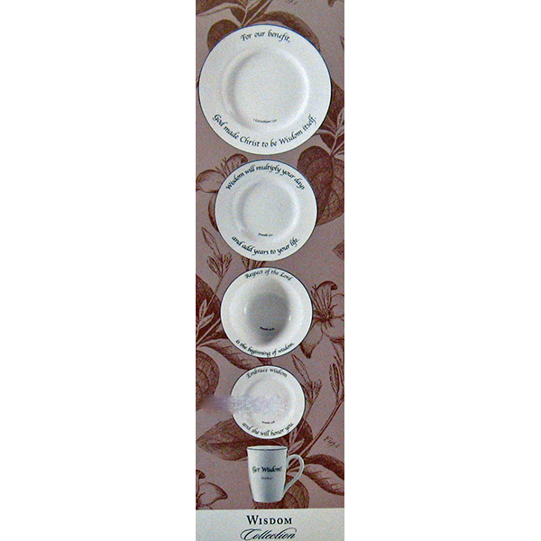 Feed on the Word Scripture Tableware