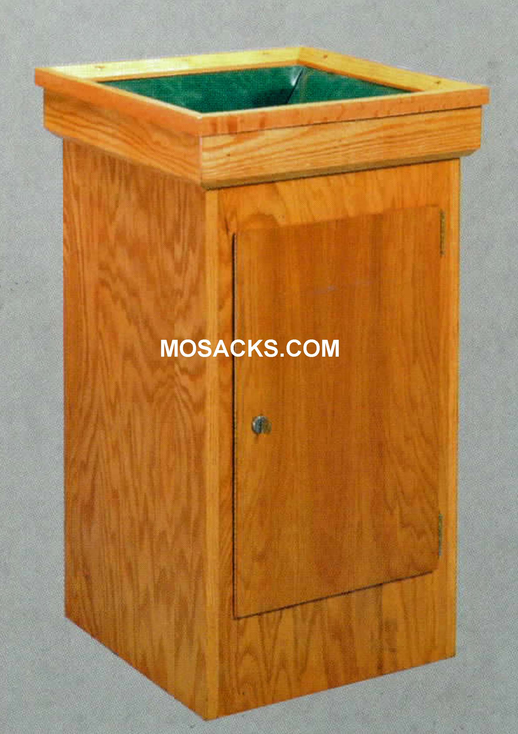 Wooden Deposit Box 18" w x 18" x 32" H 1150