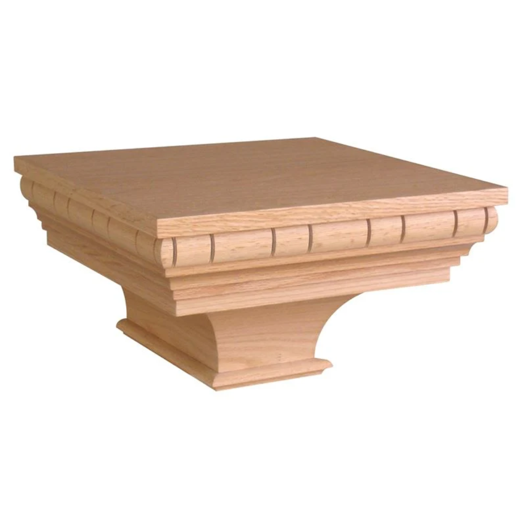 Wooden Pedestal 12"w x 11"d, 9"h 40-425