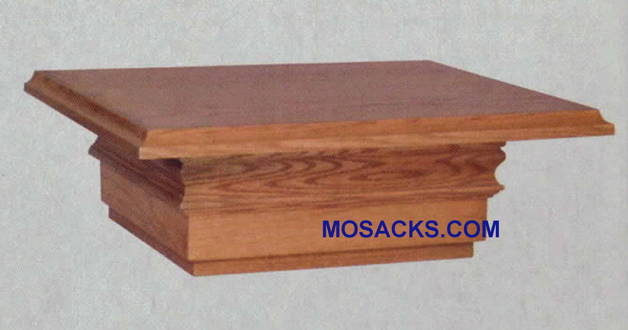Wooden Wall Mount statue Pedestal #402 W Brand Church Furniture at Mosack's 